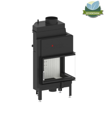 КАМИННАЯ ТОПКА С ВОДЯНЫМ КОНТУРОМ HITZE ALBERO AQUASYSTEM ALAQS59X43.R